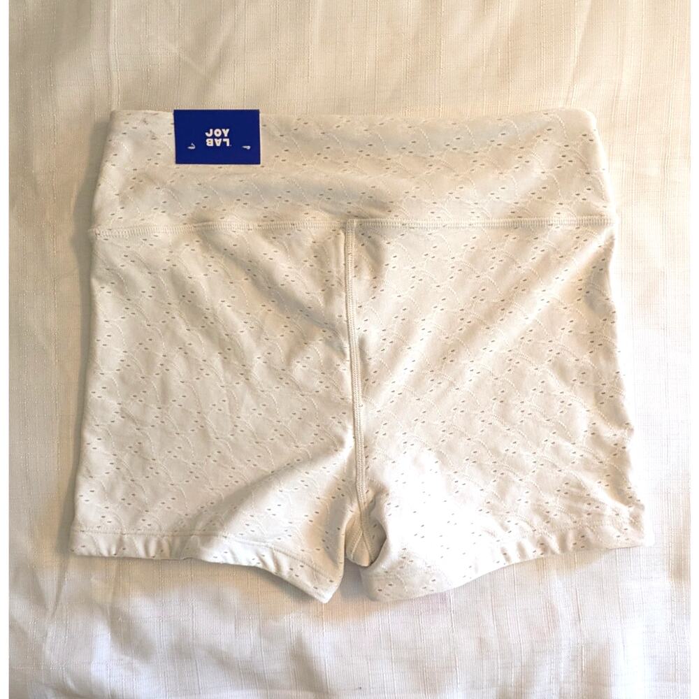 JoyLab White High Rise Shorts Medium - Picture 6 of 9
